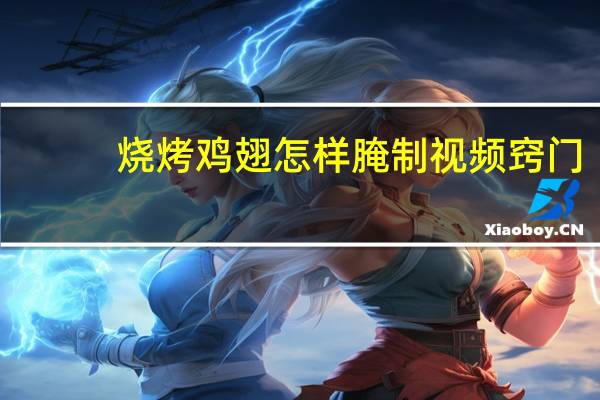 烧烤鸡翅怎样腌制视频窍门