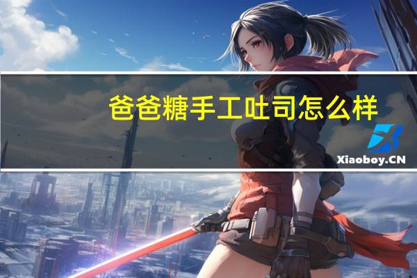 爸爸糖手工吐司怎么样