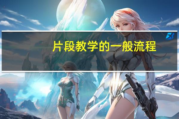 片段教学的一般流程