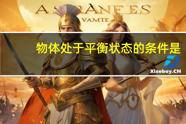 物体处于平衡状态的条件是