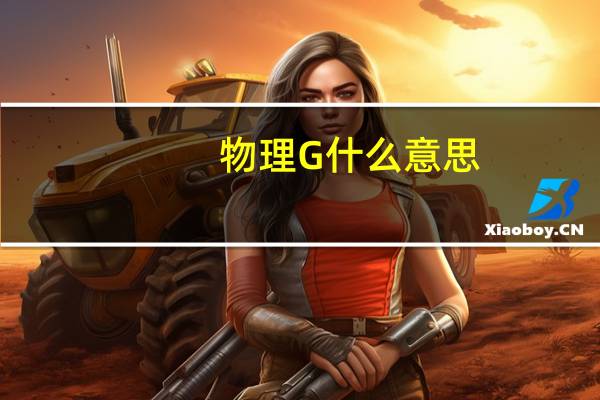 物理G什么意思