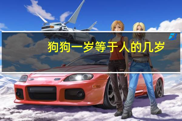 狗狗一岁等于人的几岁