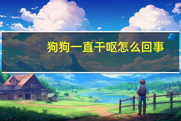 狗狗一直干呕怎么回事