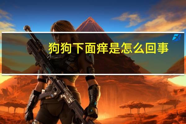 狗狗下面痒是怎么回事
