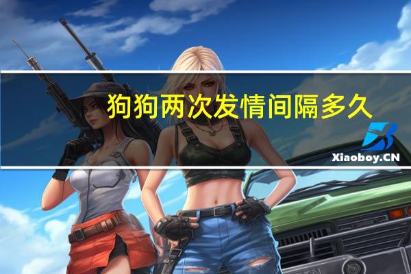 狗狗两次发情间隔多久