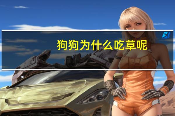 狗狗为什么吃草呢