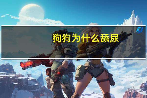 狗狗为什么舔尿