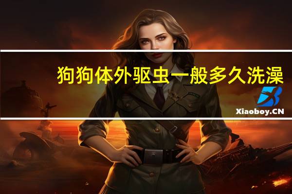 狗狗体外驱虫一般多久洗澡