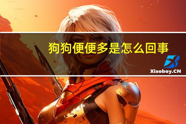 狗狗便便多是怎么回事