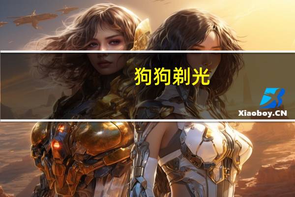 狗狗剃光