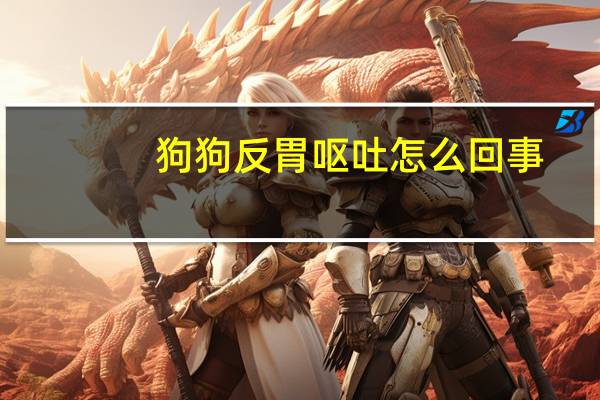 狗狗反胃呕吐怎么回事