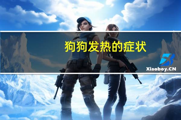 狗狗发热的症状