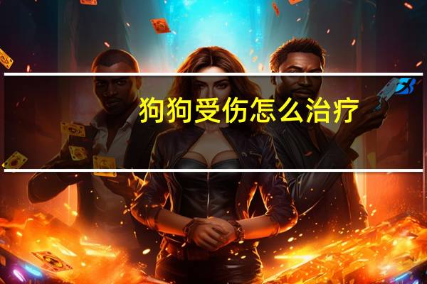 狗狗受伤怎么治疗