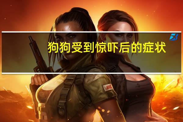 狗狗受到惊吓后的症状