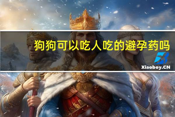 狗狗可以吃人吃的避孕药吗