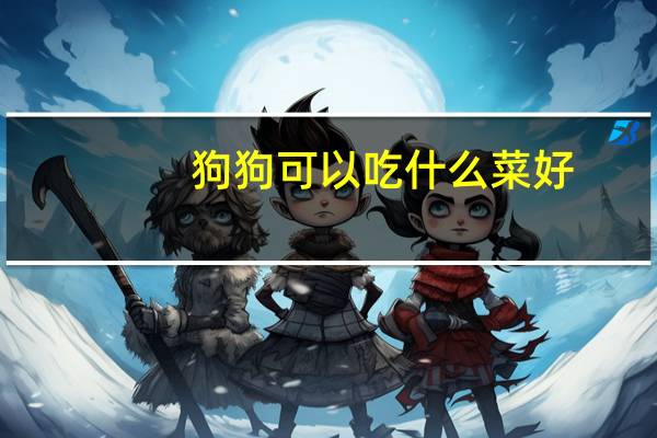 狗狗可以吃什么菜好
