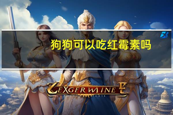 狗狗可以吃红霉素吗