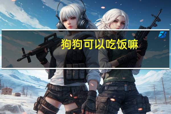 狗狗可以吃饭嘛