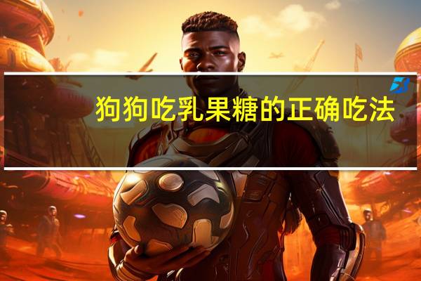 狗狗吃乳果糖的正确吃法
