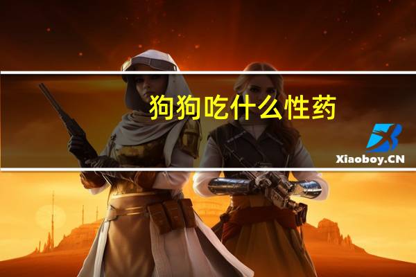 狗狗吃什么性药