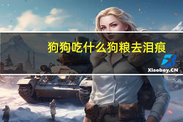 狗狗吃什么狗粮去泪痕