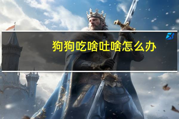 狗狗吃啥吐啥怎么办