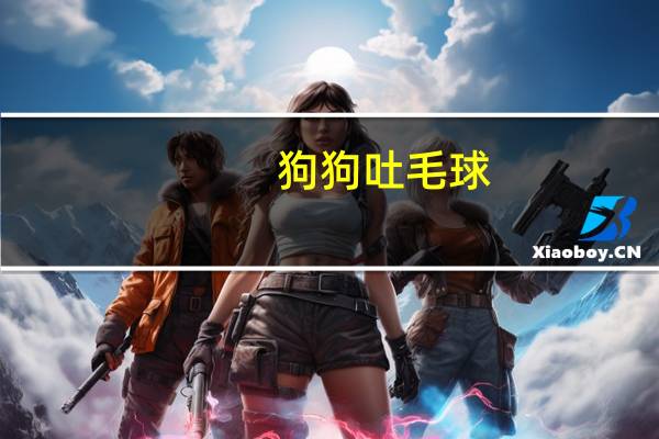 狗狗吐毛球