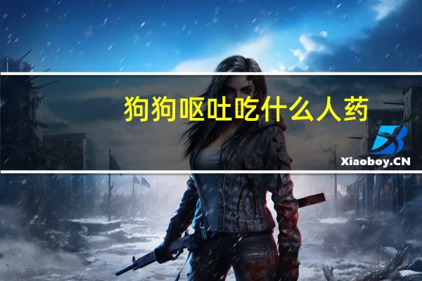 狗狗呕吐吃什么人药