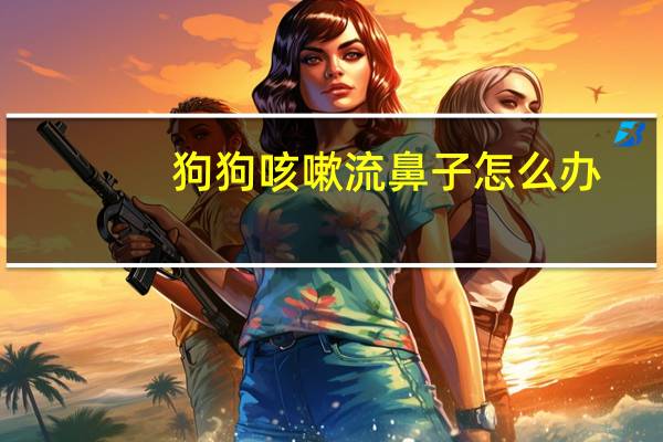 狗狗咳嗽流鼻子怎么办