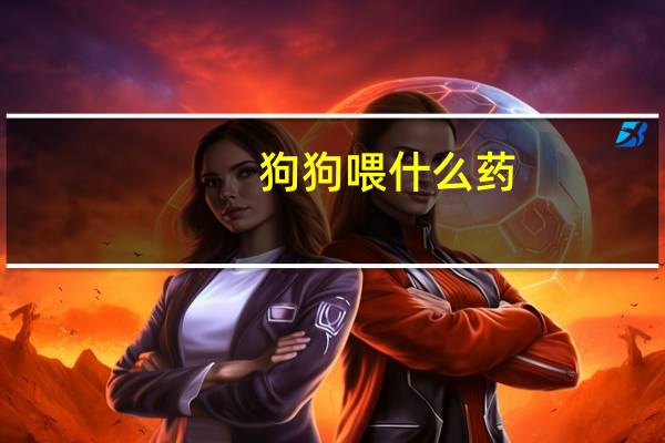 狗狗喂什么药
