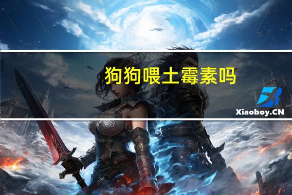狗狗喂土霉素吗