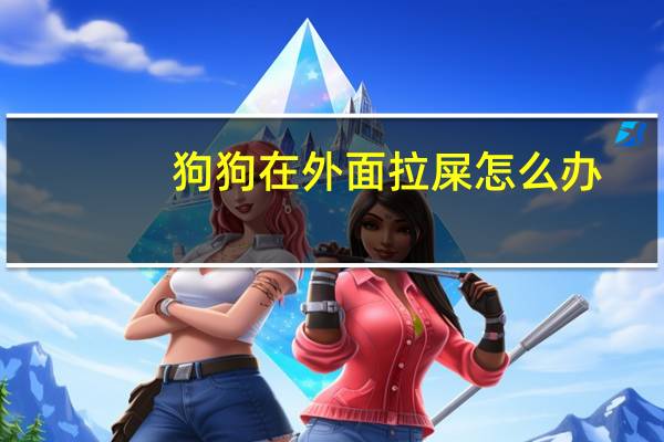 狗狗在外面拉屎怎么办