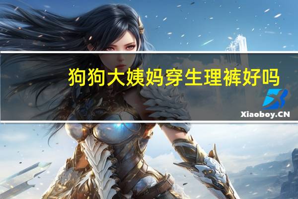 狗狗大姨妈穿生理裤好吗