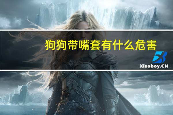 狗狗带嘴套有什么危害