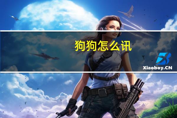 狗狗怎么讯