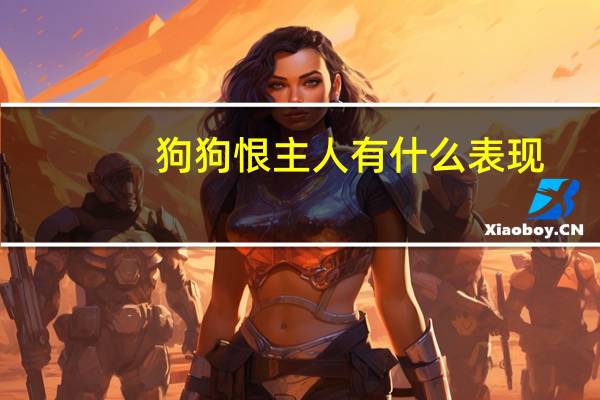 狗狗恨主人有什么表现