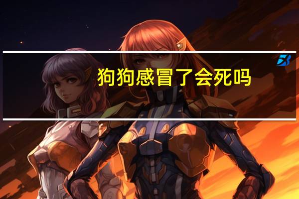 狗狗感冒了会死吗