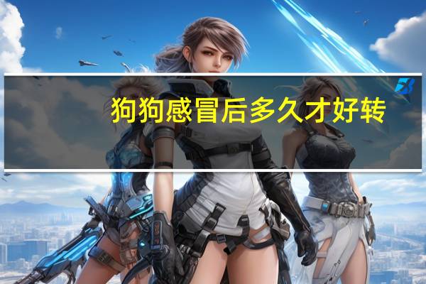 狗狗感冒后多久才好转
