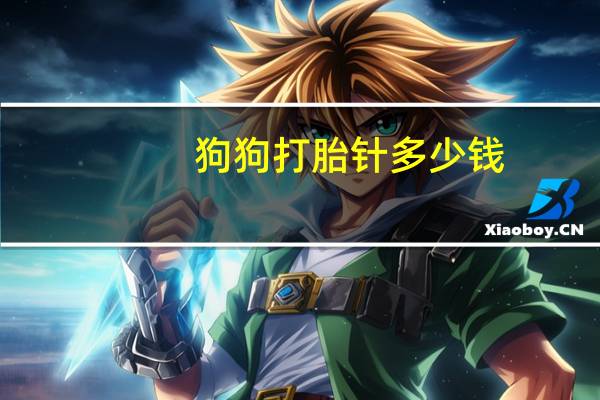 狗狗打胎针多少钱