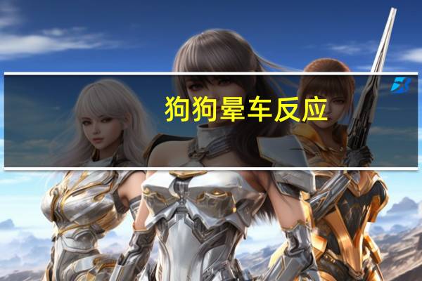 狗狗晕车反应