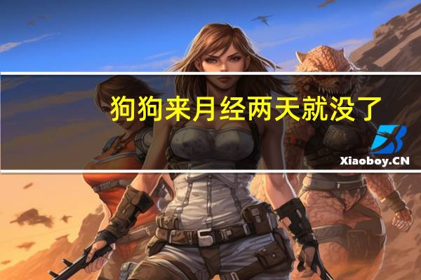 狗狗来月经两天就没了