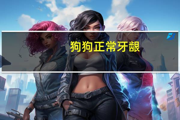 狗狗正常牙龈
