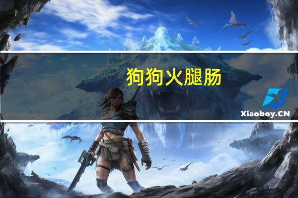 狗狗火腿肠