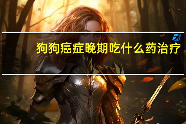 狗狗癌症晚期吃什么药治疗