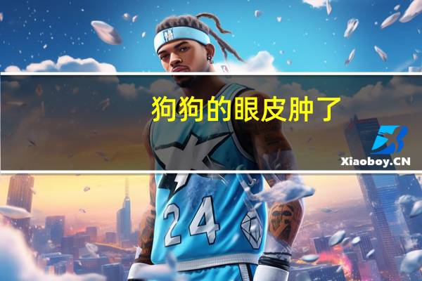 狗狗的眼皮肿了