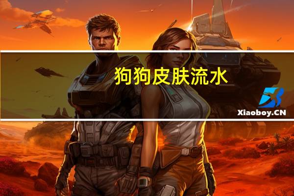 狗狗皮肤流水