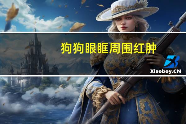 狗狗眼眶周围红肿