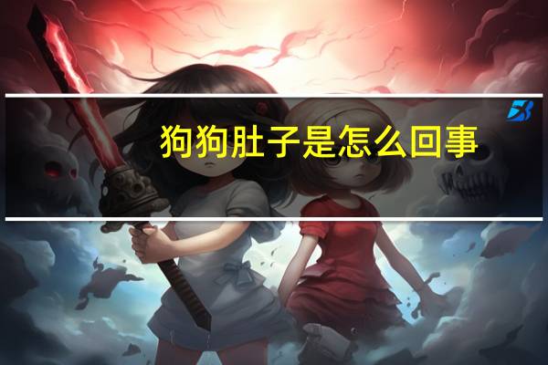狗狗肚子是怎么回事