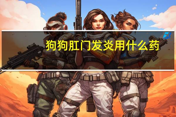 狗狗肛门发炎用什么药