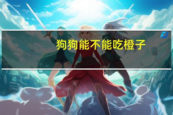 狗狗能不能吃橙子